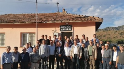 ÇİLEZ, KÖYLERDE TEMASLARDA BULUNDU