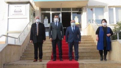 COVİD-19 TEDBİRLERİNİ YERİNDE İNCELEDİ
