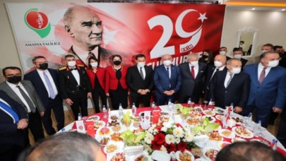 CUMHURİYET RESEPSİYONU YAPILDI