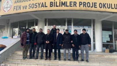 DAVU, BÖLGEDEKİ OKULLARI ZİYARET ETTİ
