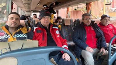 DEPREM BÖLGESİNDE NÖBET DEĞİŞİMİ