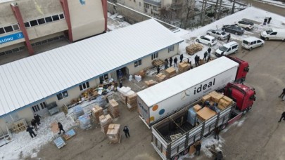 DEPREM BÖLGESİNE OYUNCAK VE EĞİTİM MATERYALİ YARDIMI