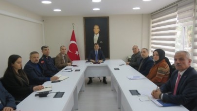 DEPREM KOORDİNASYON KURULU TOPLANDI