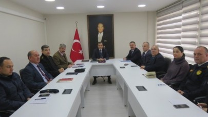 DEPREM KOORDİNASYON TOPLANTISI YAPILDI