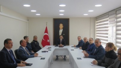 DEPREM KOORDİNASYON TOPLANTISI YAPILDI