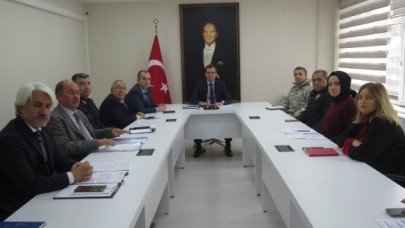DEPREM KOORDİNASYON TOPLANTISI YAPILDI
