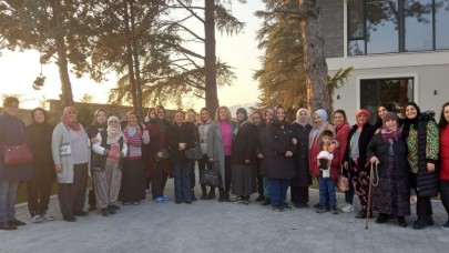 DEPREMZEDE KADINLARI EV ORTAMINDA AĞIRLADILAR