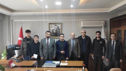 DERECEYE GİRENLER ÖDÜLLENDİRİLDİ