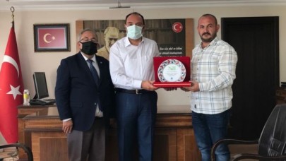 DESTEKLERİ İÇİN TEŞEKKÜR ETTİLER YENİ GÖREVİNDE BAŞARILAR DİLEDİLER