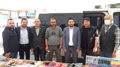 DEVA PARTİSİ ESNAFIN NABZINI TUTUYOR