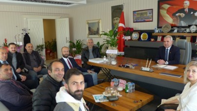 DEVA PARTİSİ'NDEN HAYIRLI OLSUN ZİYARETİ