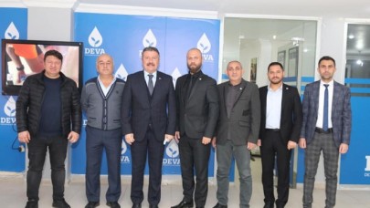 DEVA PARTİSİ’Nİ ZİYARET ETTİ