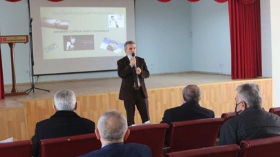 DİN KÜLTÜRÜ ve AHLAK BİLGİSİ DERSİ ÖĞRETMENLERİ İLE MESLEK DERSLERİ ÖĞRETMENLERİNE EĞİTİM SEMİNERİ VERİLDİ