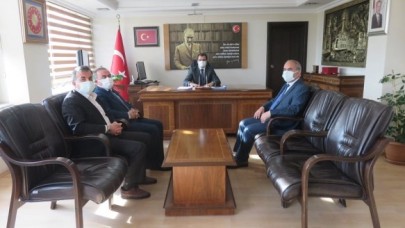 DİYANET-SEN’DEN KAYMAKAM GÜLDOĞAN’A ZİYARET