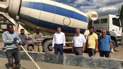 DOĞALGAZ ÇALIŞMALARI BAŞLADI
