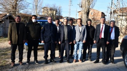 DUMANLI VE KAĞNICI KÖYLERİNİ ZİYARET ETTİ