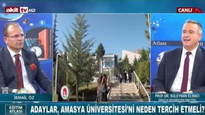 ‘EĞİTİM ATLASI’NIN KONUĞU REKTÖR ELMACI OLDU