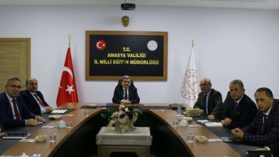 EĞİTİM DEĞERLENDİRME TOPLANTISI YAPILDI