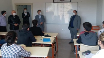 EĞİTİM KURUMLARINDA İNCELEMELERDE BULUNDU