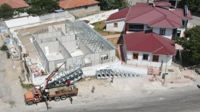 EK BİNA İNŞAATINDA SONA YAKLAŞILDI