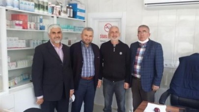 EMEKLİ DİN GÖREVLİLERİ ZİYARET EDİLDİ
