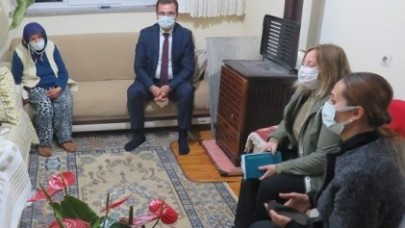 EMEKTAR MUHTARI ZİYARET ETTİ