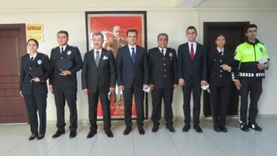 EMNİYET TEŞKİLATINDAN KAYMAKAM GÜLDOĞAN’A ZİYARET