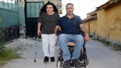 ENGELLİ ÇİFTİN ZORLUKLAR KARŞISINDA EN BÜYÜK GÜCÜ SEVGİ