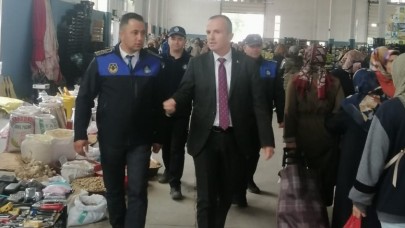 ERGÜL’DEN PAZAR DENETLEMESİ