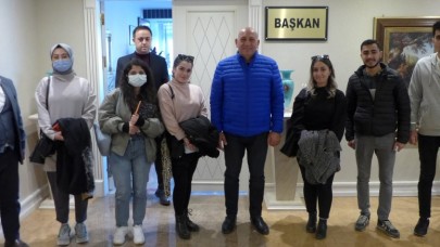 FAKÜLTE ÖĞRENCİLERİNDEN DAĞDELEN'E ZİYARET