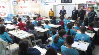 FATİH İLKOKULU’NDA İNCELEMELERDE BULUNDU
