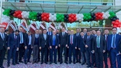 GAZİANTEP BAROSU HİZMET BİNASININ AÇILIŞ TÖRENİNE KATILDI