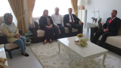 GAZİLERİMİZİ ZİYARET ETTİ