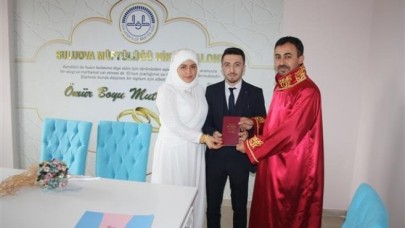 GENÇ ÇİFTİN NİKAHI SULUOVA MÜFTÜLÜĞÜNDE KIYILDI