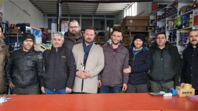 GENÇ VE EKİBİ SAHADA