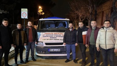 GENÇLERDEN SOBA VE GİYECEK YARDIMI