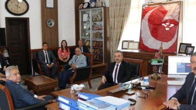 GENEL BAŞKAN ERDEN’DEN NEZAKET ZİYARETİ