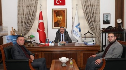 GENEL BAŞKAN MERCAN, BAŞKAN KARGI’YI ZİYARET ETTİ