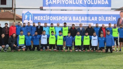 GENEL VE YEREL İKTİDARDAN MERZİFONSPOR’A MORAL