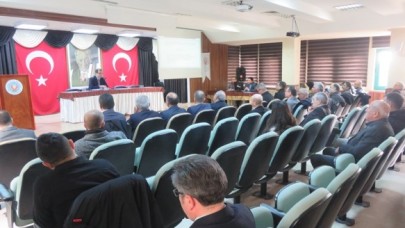 GENİŞ ÇAPLI DEPREM KOORDİNASYON TOPLANTISI GERÇEKLEŞTİRİLDİ