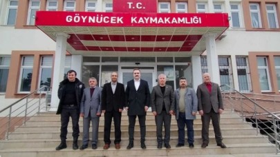 GÖYNÜCEK KAYMAKAMI İSMAİL BATTAL, GÖYNÜCEK'E VEDA ETTİ