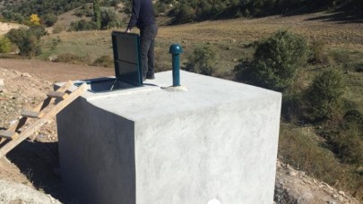 GÖYNÜCEK’TE İÇME SUYU ÇALIŞMALARI TAMAMLANIYOR