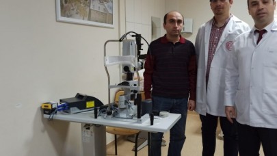 GÖZ POLİKLİNİĞİNE YAĞ LASER CİHAZI ALINDI