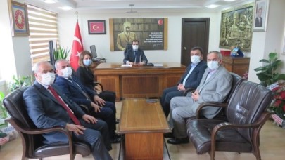 GÜLDEMİR’DEN KAYMAKAM GÜLDOĞAN’A ZİYARET