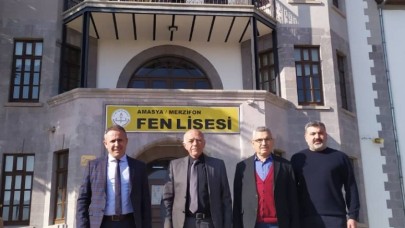 GÜLLE’DEN FEN LİSESİ’NE ZİYARET