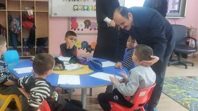 GÜMÜŞ İLKOKULU VE ORTAOKULUNU ZİYARET ETTİ