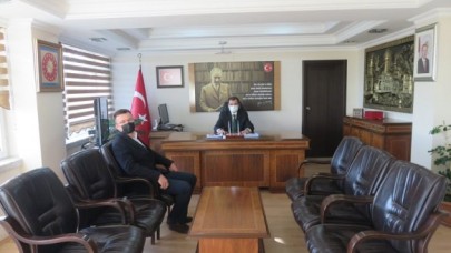 GÜMÜŞ’TEN KAYMAKAM ALİ GÜLDOĞAN’A ZİYARET
