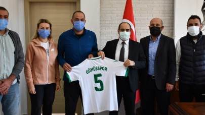 GÜMÜŞSPOR YÖNETİMİNDEN HAYIRLI OLSUN ZİYARETİ