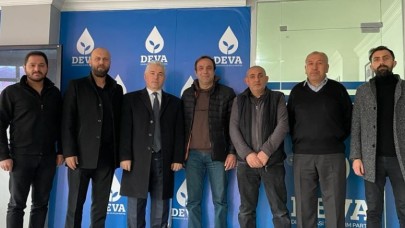 GÜNAYDIN, İLÇE TEŞKİLATINI ZİYARET ETTİ