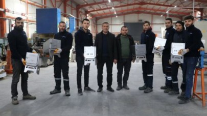 GÜNDE 200 SOBA DEPREM BÖLGESİNE GÖNDERİLİYOR